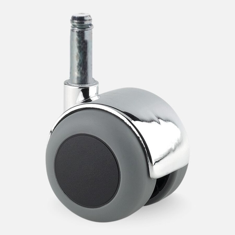 PPTP chrome wiel 50mm stift 8mm-1