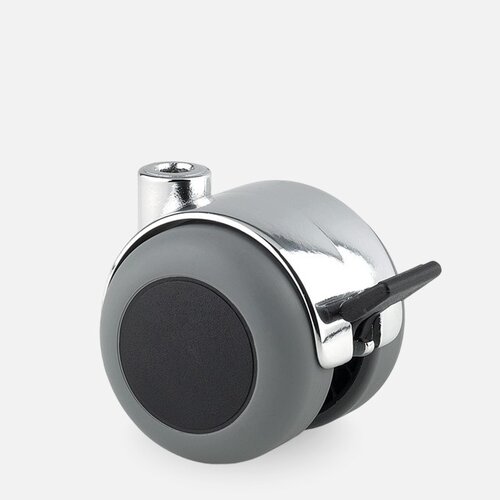 PPTP chrome wiel 50mm met rem 