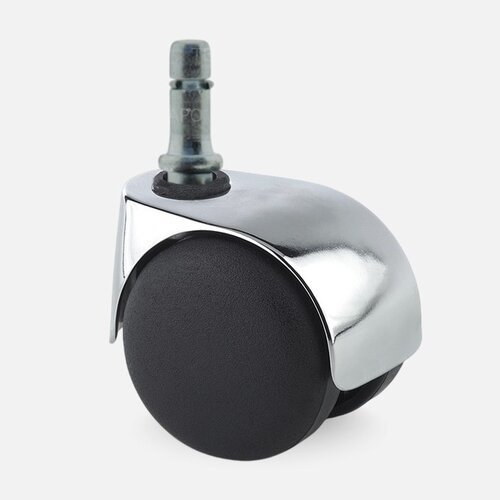 PP luxe wiel chrome metaal stift 10mm 