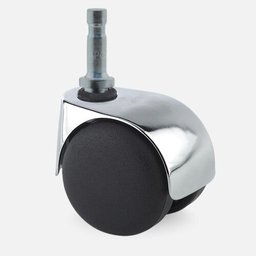 PP luxe wiel chrome metaal stift 8mm 