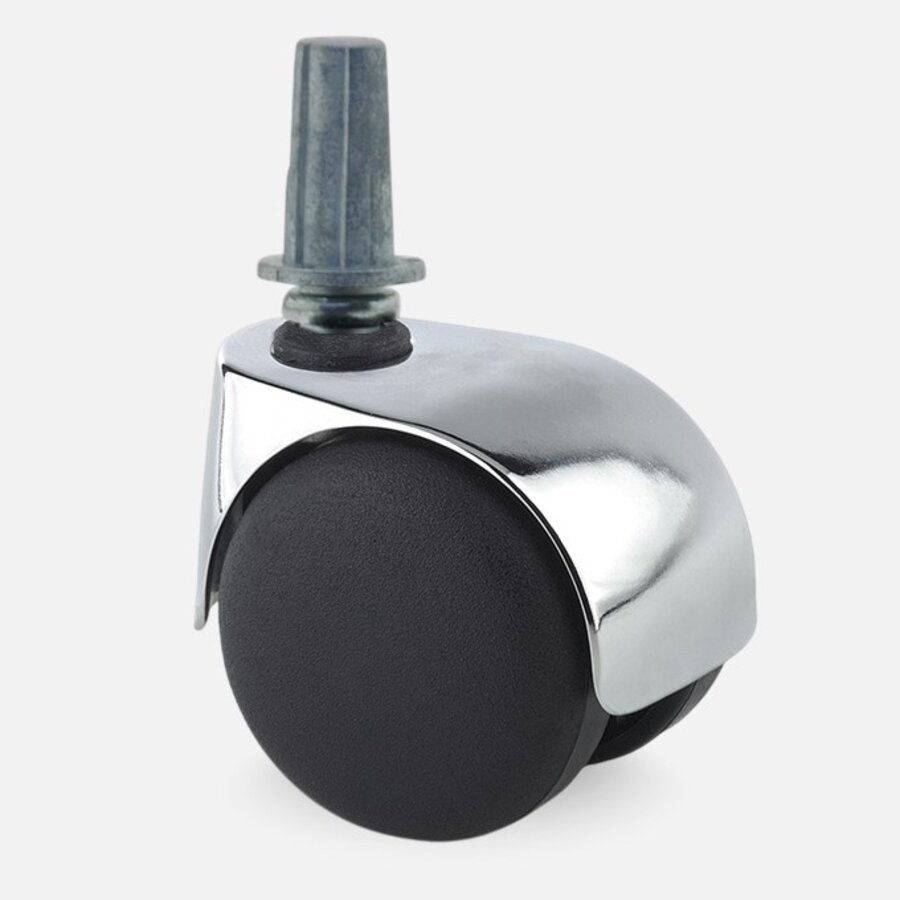 PP luxe wiel chrome metaal plug staal 13mm-1