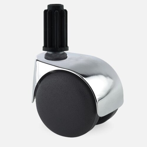 PP luxe wiel chrome metaal plug 23mm 
