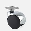 Made in Germany PP luxe wiel chrome metaal plaat 38x38mm