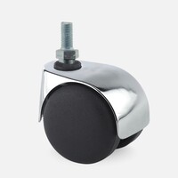 thumb-PP luxe wiel chrome metaal bout M6x20-1