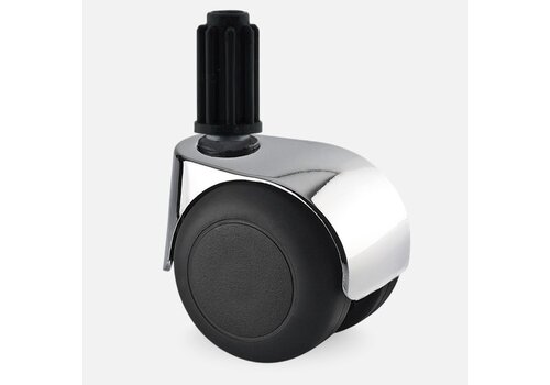 PPTP luxe wiel chrome metaal plug 17mm 