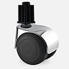 Made in Germany PPTP luxe wiel chrome metaal plug vierkant 17mm