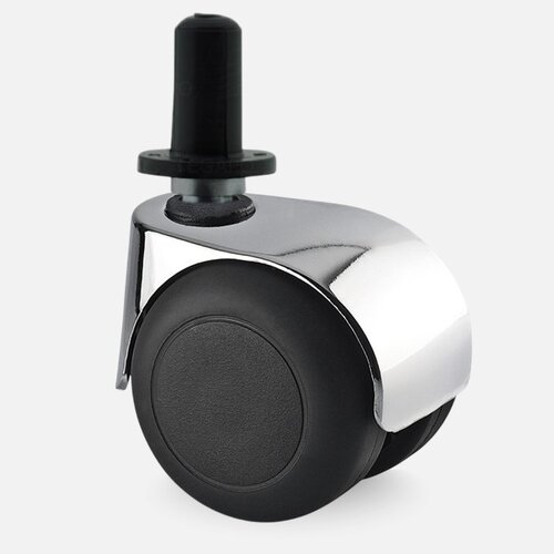 PPTP luxe wiel chrome metaal plug kunststof 13mm 