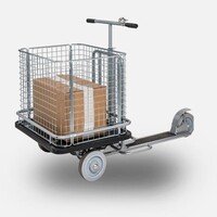 thumb-KOGA bagagestep met goederen plateau en bagagerek-1