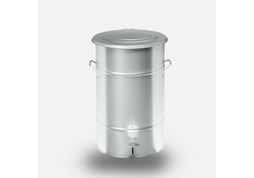 KOGA staal verzinkte afvalbak 70 liter 