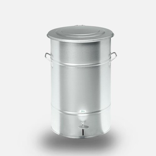 KOGA staal verzinkte afvalbak 70 liter 