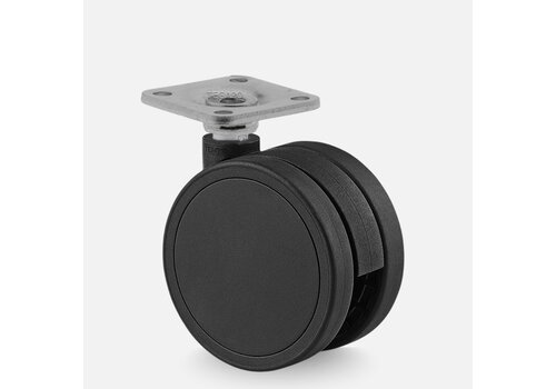 PPPU wiel 55mm plaat 42 x 42mm 