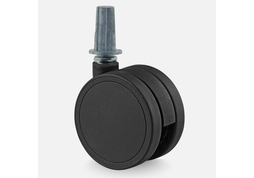 PPPU wiel 55mm plug rond staal 13mm 