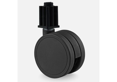 PPPU wiel 55mm plug vierkant 22mm 