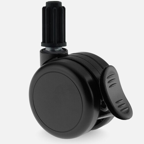 PAROL wiel 65mm plug 20mm met rem 