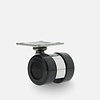 Made in Germany PATRLOW zilver wiel 30mm plaat 36x36mm