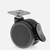 Made in Germany PATPROL wiel 75mm plaat 38x38mm met rem