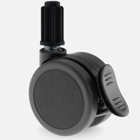 PATPROL wiel 75mm plug 14mm met rem