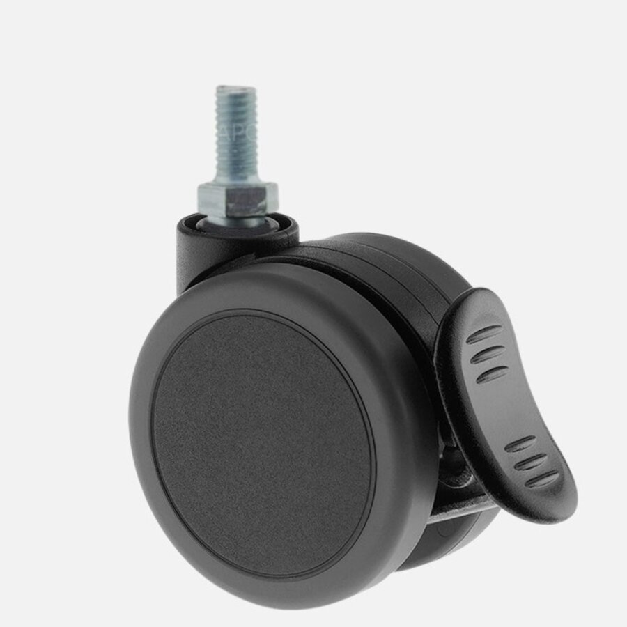 PATPROL wiel 65mm bout M10x15 met rem-1