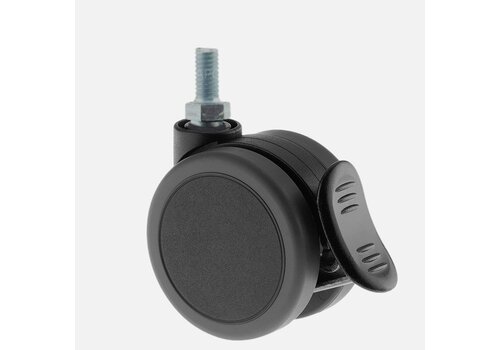 PATPROL wiel 65mm bout M8x15 met rem 