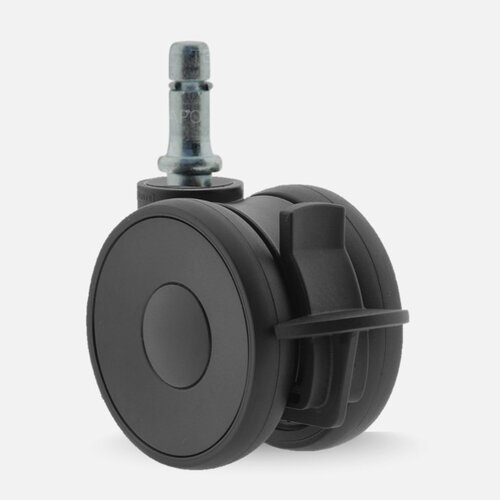 PAPU HIGH wiel 75mm stift 11mm met rem 