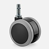 Made in Germany PAPU black wiel 75mm stift 11mm