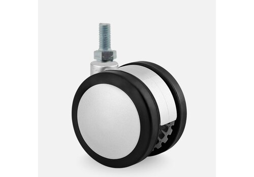 PAPU silver wiel 75mm bout M10x15 