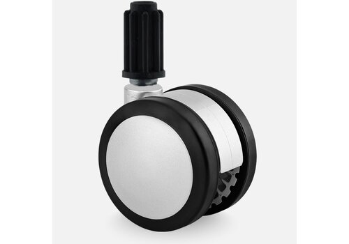 PAPU silver wiel 75mm plug 19mm 