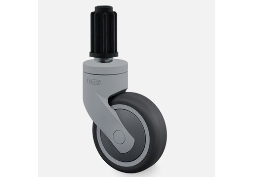 SYTP afdekkap wiel 75mm plug 22mm 