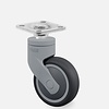 Made in Germany SYTP afdekkap wiel 75mm plaat 38x38mm