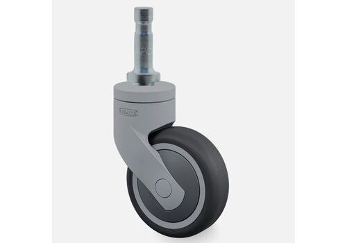 SYTP afdekkap wiel 75mm stift 8mm 