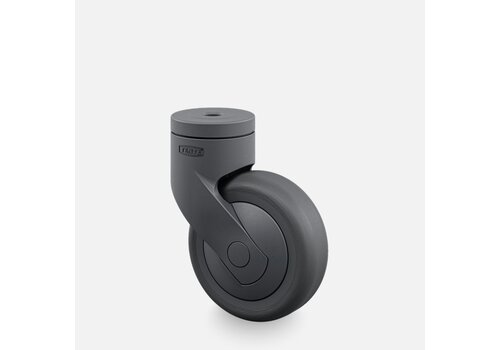 SYTP zwart afdekkap wiel 75mm 