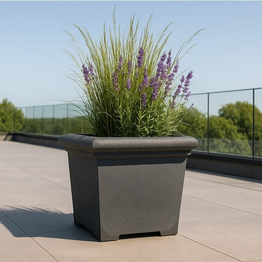 Plantenbak Madera graniet 60x60cm-1