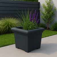 thumb-Plantenbak Madera graniet 80x80cm-1