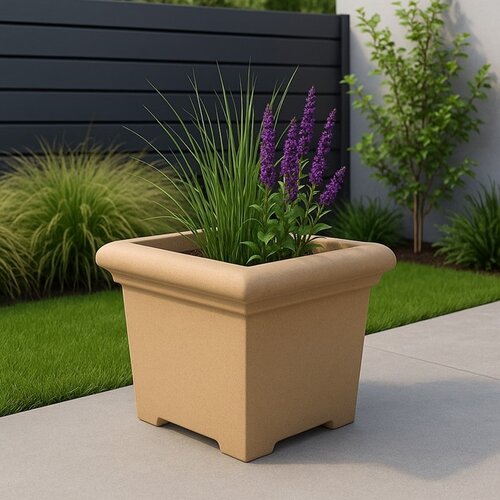 Plantenbak Madera zand 80x80cm 
