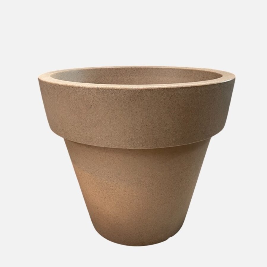 Plantenbak Siëne zand rond 80cm-2