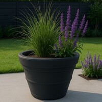 thumb-Cone Big Planter 500 liter zwart-1