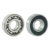 thumb-EdelRader zwenkwiel elastisch rubber grijs 100mm 2KO boutgat met rem-3