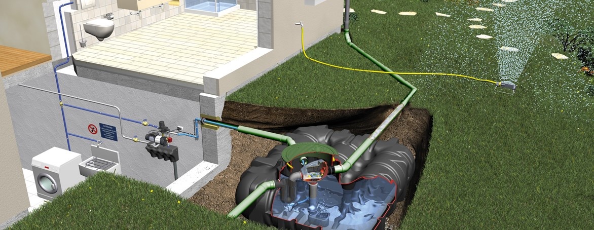 Ondergrondse tankinstallatie met pompsysteem