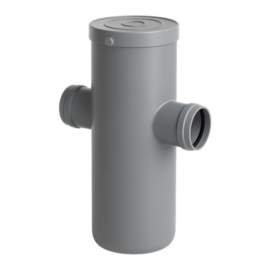 Zandvanger aansluiting 110mm inlaat - 125mm uitlaat-2