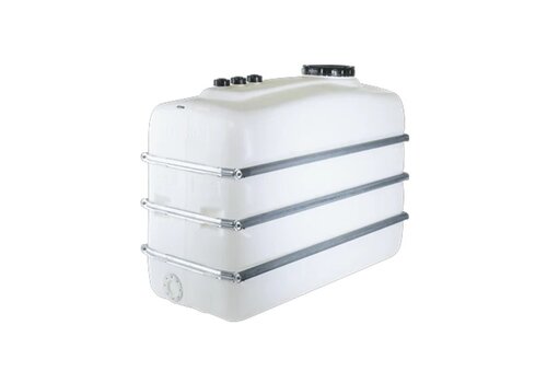 DEHOUST PE opslagtank 3000 liter DF wit 