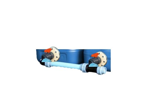 DEHOUST basis verbindingspakket PE 63mm met kranen DF tanks 