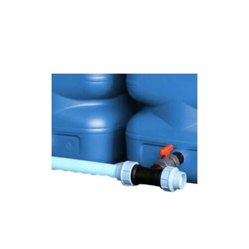 DEHOUST uitbreiding verbindingspakket PE 63mm met kraan aquaform tanks 