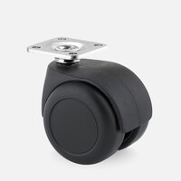 thumb-PPTP luxe wiel 50mm black line plaat 42x42mm-1