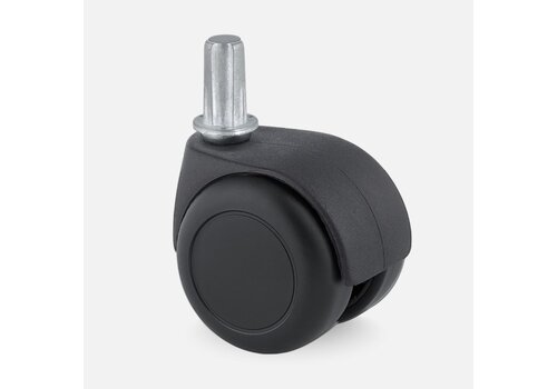 PPTP luxe wiel 50mm black line plug rond staal 13mm 
