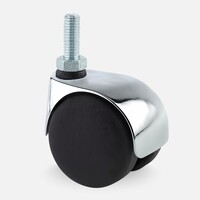 thumb-PP luxe wiel chrome metaal bout M8x30-1