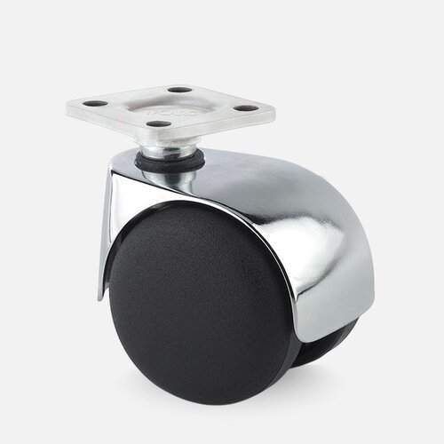 PP luxe wiel chrome metaal plaat 42x42mm 