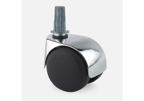PP luxe wiel chrome metaal plug staal 13mm 