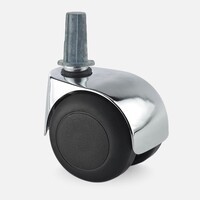thumb-PPTP luxe wiel chrome metaal plug staal 13mm-1