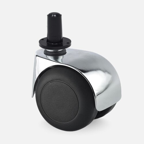 PPTP luxe wiel chrome metaal plug kunststof 13mm 