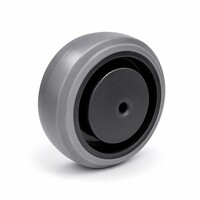 thumb-EdelRader wiel grijs rubber 100mm 2KA-1